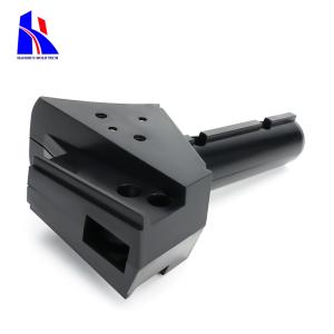 China Customized PA6 Red Plastic Injection Parts Hasco Multi Cavities NAK80 wholesale