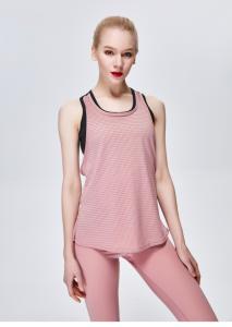 China OEM ODM Quick Dry Women'S T Back Tank Top Ladies Workout Tank Tops wholesale
