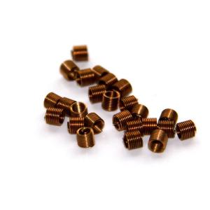 China AVIC Flight Metric 2.5mm Brass Thread Inserts Free Running wholesale