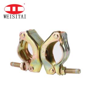 China JIS Swivel 3mm Scaffolding Pressed Coupler For Construction wholesale