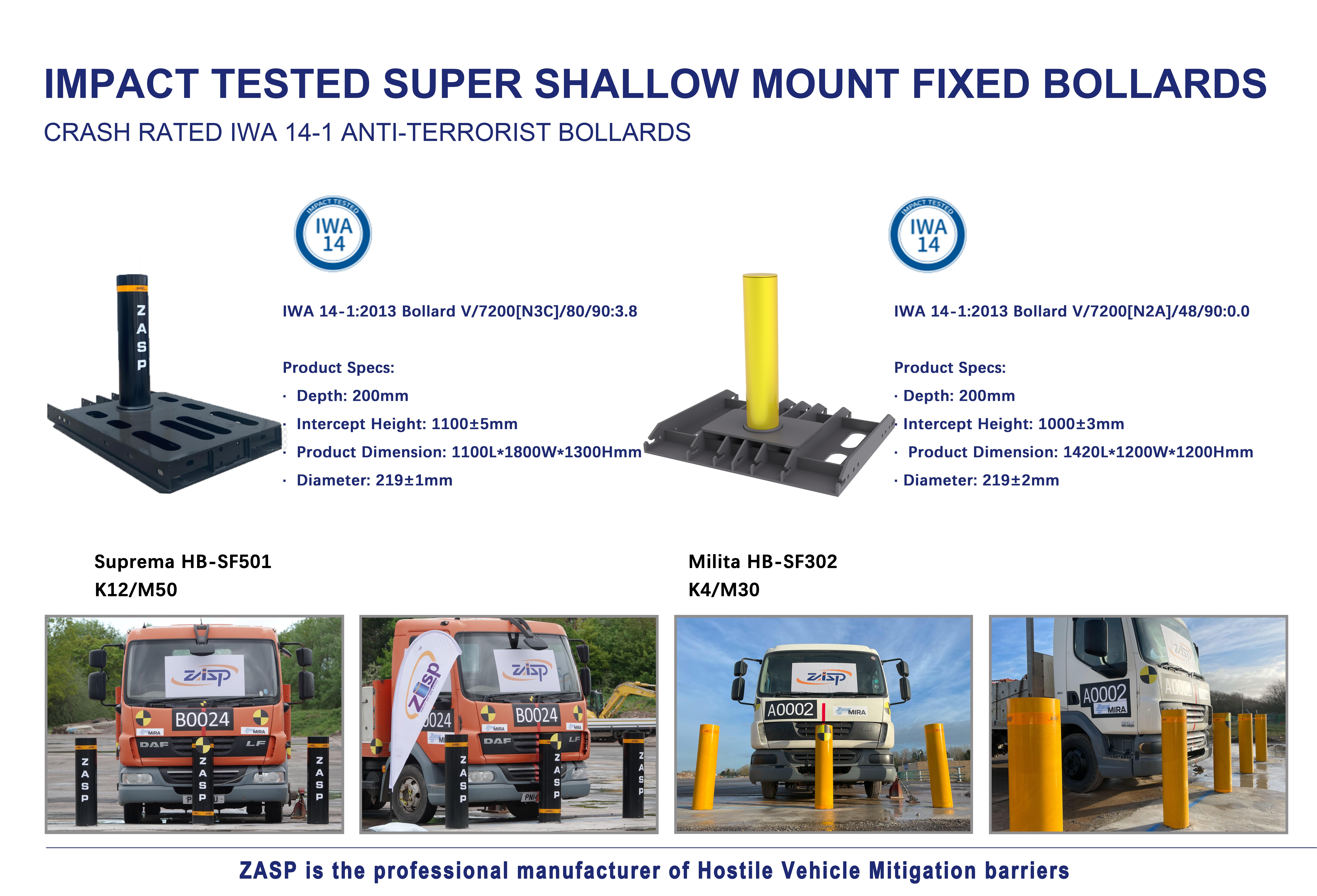 Embedded Durable Safety Bollard Post Electric Bollards For Driveways