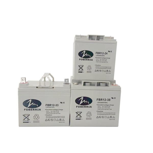 27kg 12V 33Ah 20HR Battery 38A Gel Lead Acid Battery F2 F1 Terminal For Alarm