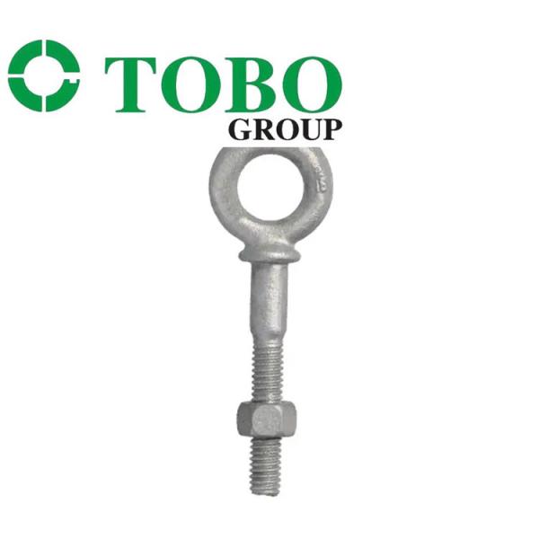 Carbon Steel Zinc Plated Shoulder Nut Eye Bolts Hot Dip Galvanized Shoulder Eye