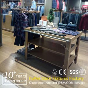 China display stand metal way clothes hanging stand wholesale