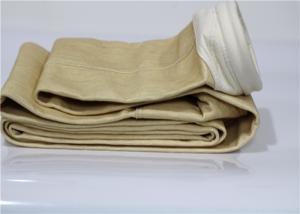 China Nomex Industrial Filter Bags , High Temperature Filter Bags Needle Punched Cylindrical wholesale