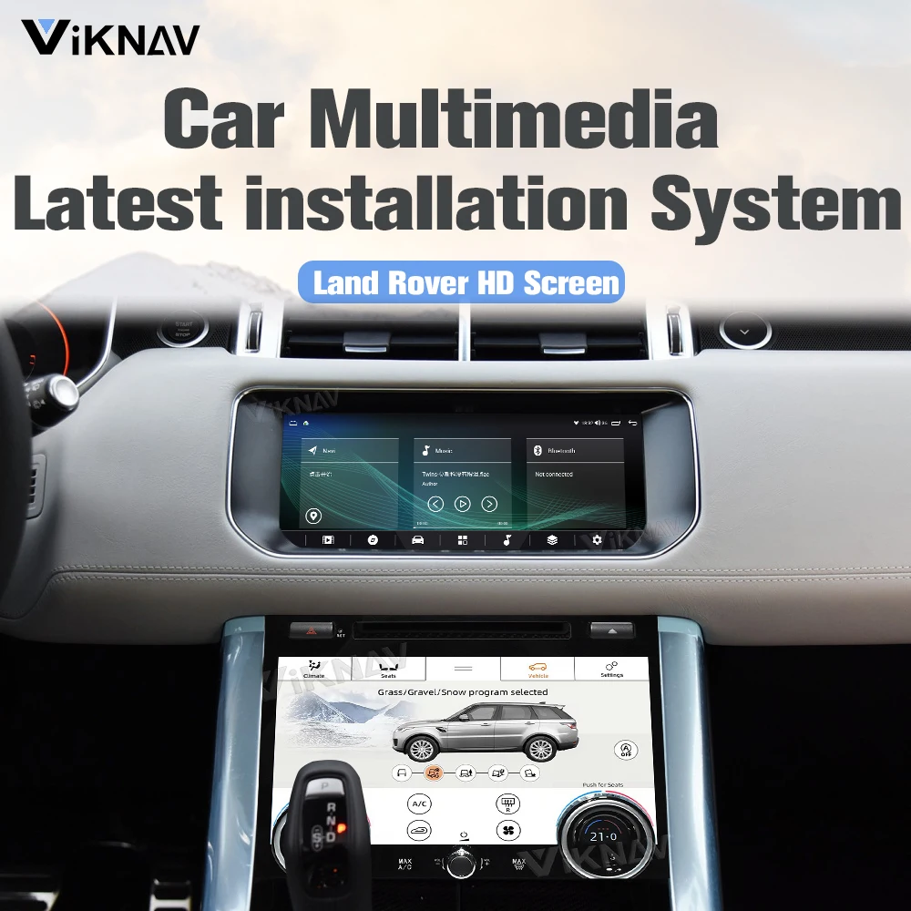 Android Auto Car Radio For Range Rover sport L494 2013-2017 Touch Screen Multimedia Player GPS Navigation Head Unit