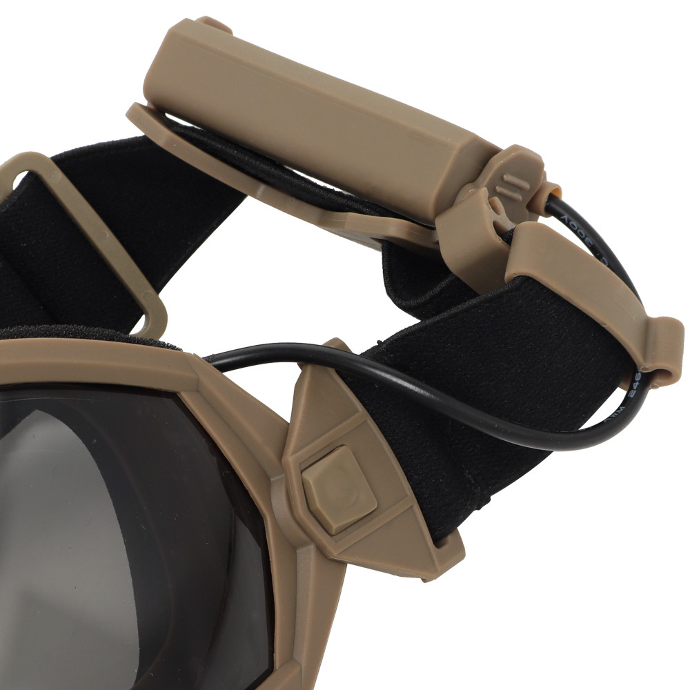 Anti Fog Military Protective Equipment TPE ABS Tactical With Fan