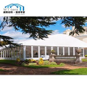 China 500 People Large Arcum Tent / Commercial Event Marquee Tent UV Resistant wholesale