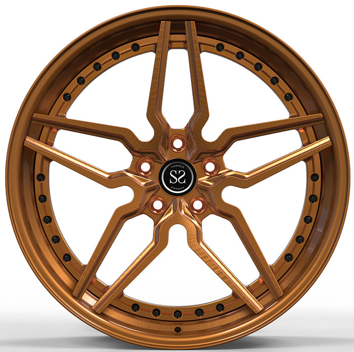 SSWS1027 Satin Black Multi Spoke Forged Aluminum Alloy Rims