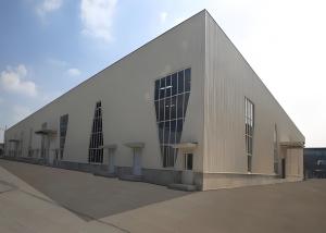 China Swing Door Prefabricated Steel Structure Warehouse Hot Dipped Galvanized wholesale