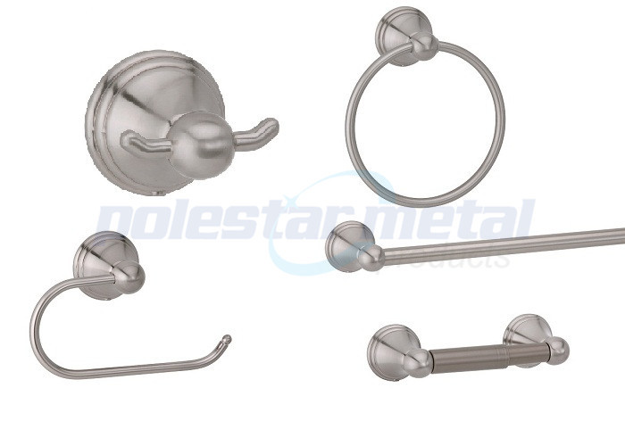 Decorative Bathroom Hardware Oil Rubbed Bronze Kits / Bathroom Hardware Sets Brushed Nickel