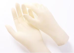 China Waterproof Disposable Medical Latex Gloves Without Powder wholesale