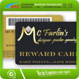 China Barcode pvc card for vip membership wholesale