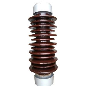 China Porcelain Hollow 9kN Lightning Arrester Insulator wholesale