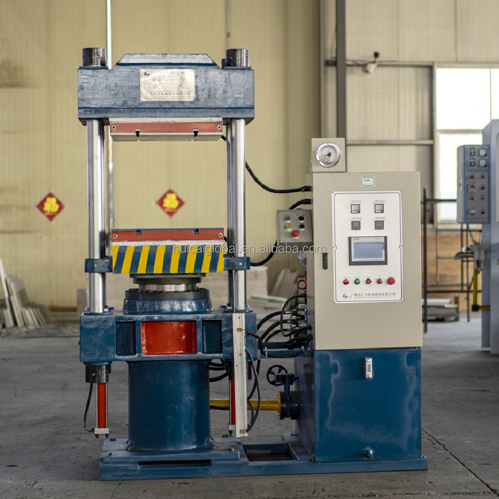 2.2kW Main Motor Power Rubber Floor Mat Vulcanizing Machine with Electricity Heating
