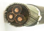 Al / Cu stranded conductor XLPE insulation SWA/STA MV power cable