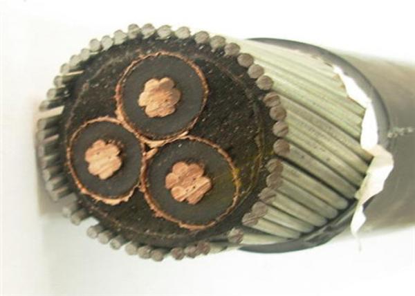 1-35KV XLPE Insulated Armoured Electrical Cable Water Proof 1x500mm2 3x150mm2