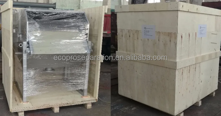 Remove TSS In Wastewater Rotating Drum Screen 610*1600 Drum Screen Water Treatment
