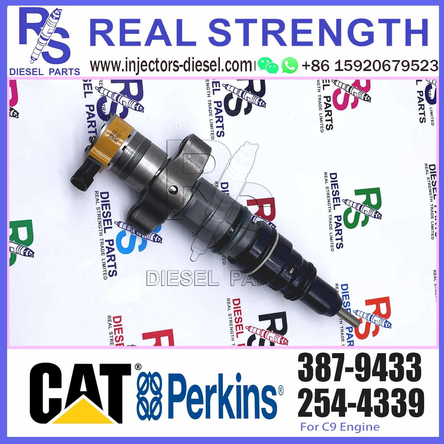 20r-8064 20r8064 Injector 20r-8968 20r8968 Fuel Injector 387-9433 3879433 330d 336d D6R C9 Engine Nozzle Assy 5577633