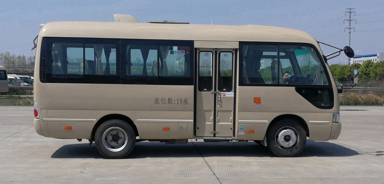 Manual Transmission 10 Seater Minibus 19 Passenger Bus Diesel Front Rear Drive 6×2