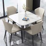 Stone Marble Top Modern Luxury Wooden Dining Table OEM ODM