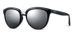 TAC Plastic Colored Sunglasses , Black Brown Plastic Aviator Sunglasses Metal
