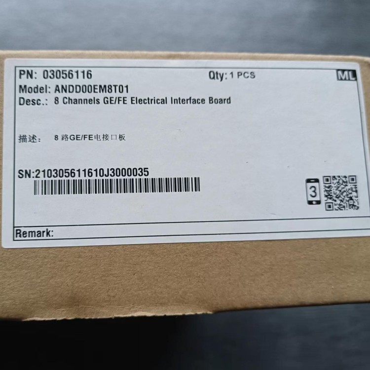 ANDD00EM8T01 03056116 8-Way GE/FE Electrical Interface Board for ATN950B and Networks