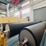 Synthetic Rubber Coated Rubber Rollers For Functional Film Manufacturing