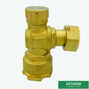 China Union Check Brass Ball Valve Single Union Brass Check Valve PN25 wholesale