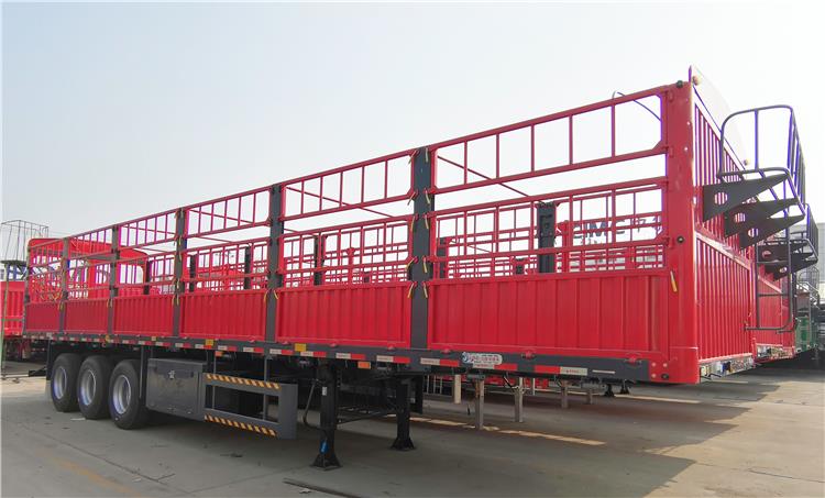 50 Tons Cow Carrier Common Livestock Sidewall Trailer-CIMC Trailer