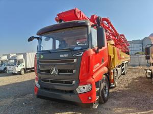 China Long Pump Truck Sany 75m Brand New Pump Truck Mounted Concrete Pump SYM5556THBF 750A wholesale
