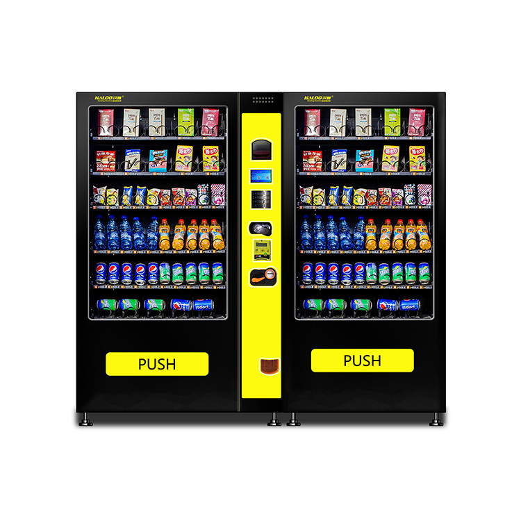 OEM Fresh Fruit Vending Machine Combo With Locker 4G Network