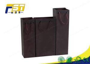 China Recycled Kraft Paper Bag Twisted Handle CMYK 4C Offest Printing For Gift Packaging wholesale