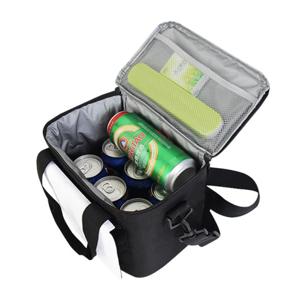 Outdoor Camping Picnic Ice Bag Blanks Large Capacity Portable Sublimation Lunch Bag Custom Polyester Ice Bucket Bag Car Ice Bag