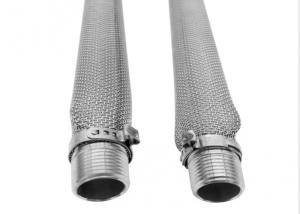 China Food Grade 304SS 1/2&quot; NPT Homebrew Beer Wire Mesh Filter Tube 6 Inch 12 Inch wholesale