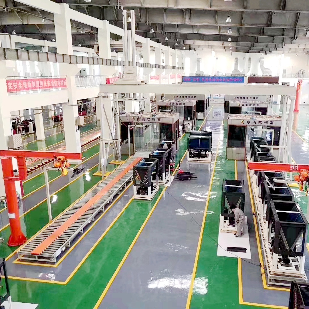 Air Source Heat Pump Assembly Line Production Line For Industrial