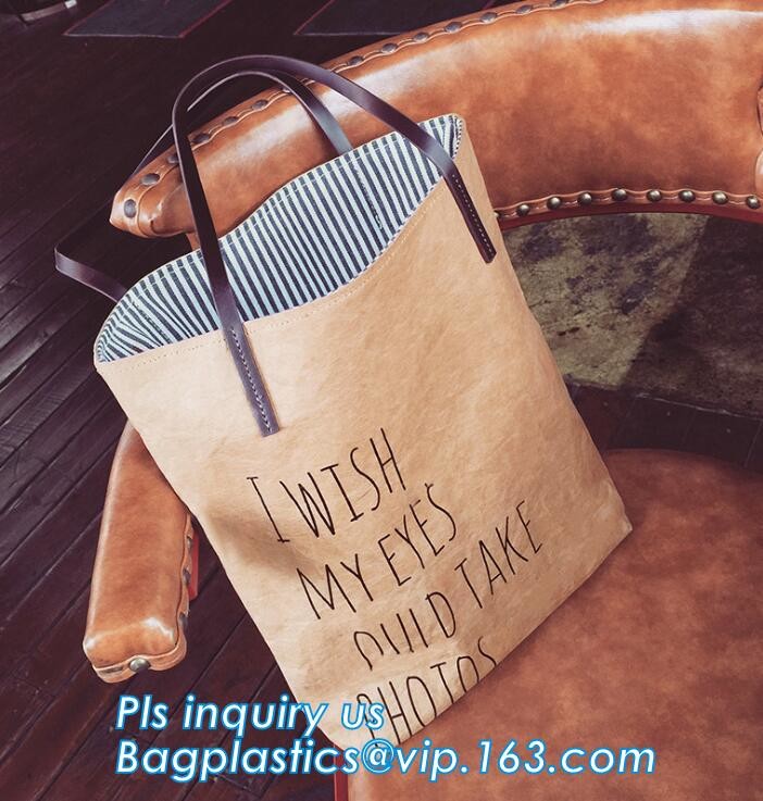 Dupont Tyvek PU coated shopping bag PU coated Tyvek bag PU coated tyvek eco bag,Tote Bag Cotton With Logo Printing Tyvek