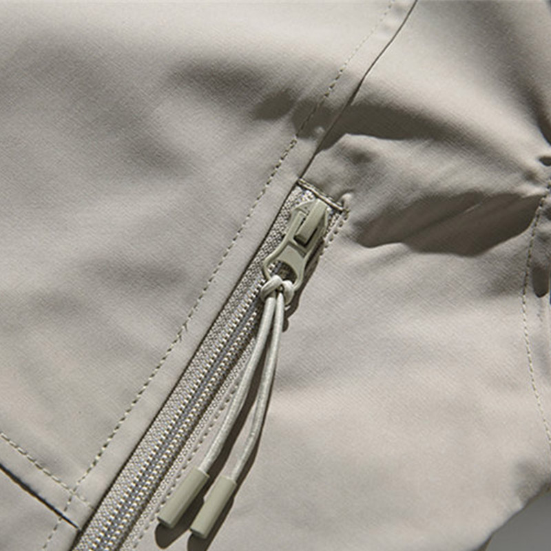 Oem Factory Manufacturer Custom Logo Windproof Vintage Campus Men Hooded Jacket