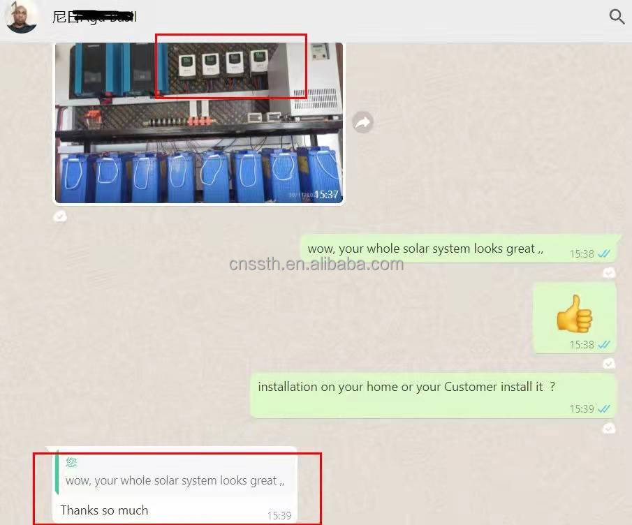 13800W 60A MPPT Solar Controller For 12V 24V 36V 48V 60V 72V 84V 96V Inverter System