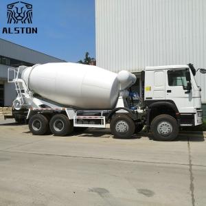 China 8x4 12cbm Howo Used Concrete Mixer Truck With Pump wholesale