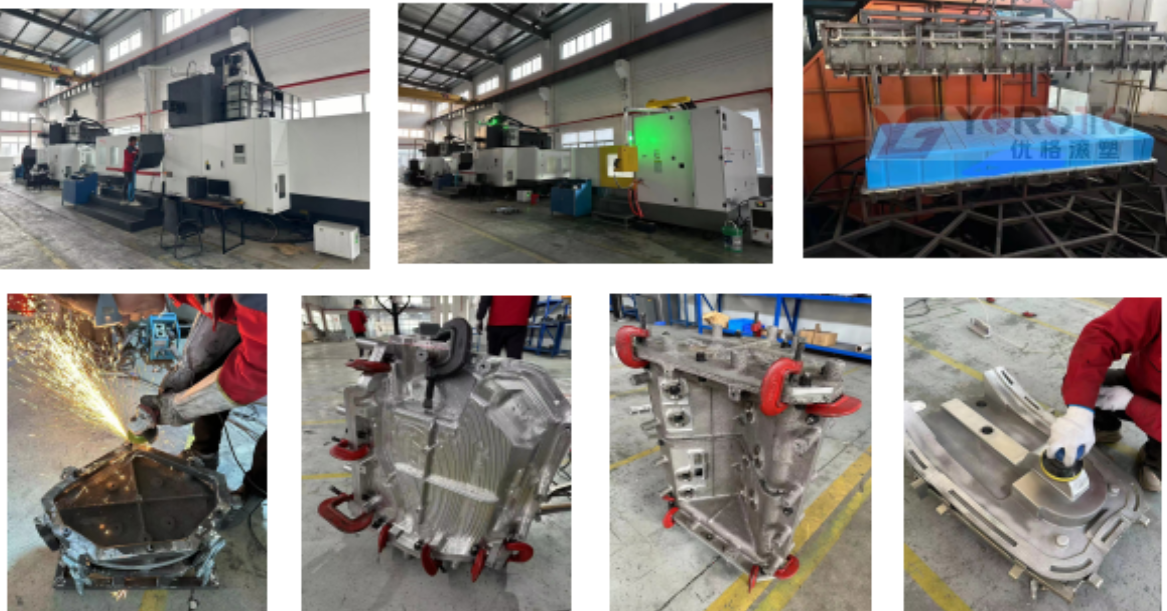 Custom Rotational Molding Plastic Fuel Tank Oil Tank With OEM Rotomolded Service