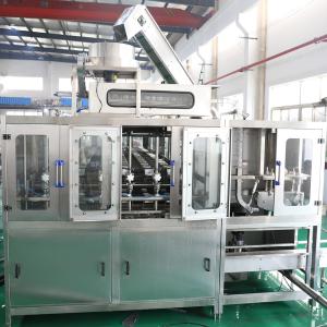 China 150BPH Gravity Hot Fill Bottling Machine 304 Stainless Steel Structure wholesale