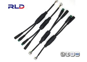 China PVC Rubber Male Female 2 Pin IP65 Waterproof Cable Splitter wholesale