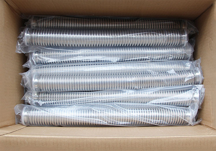 Stainless Steel 304 316L Welded Bellow Sandblast Polished