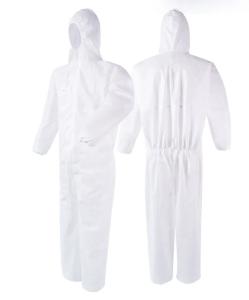 China Waterproof Disposable Infection Control Suits Safety Protective Non Woven Isolation Gown wholesale