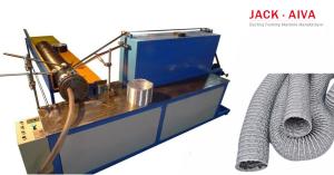 China PVC Coated Fiber Glass Flexible Duct Machine 0.25mm wholesale