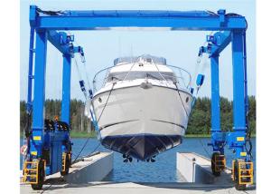 China ISO SGS 30 Ton Marine Straddle Boat Hoist Crane Customized wholesale