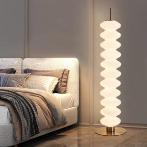 China Dimming Led Floor Lamp Glass Living Room Bedroom Glass Floor Lamp wholesale