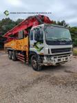 49 Meter Used Concrete Pump Truck 8x4 3 Axis