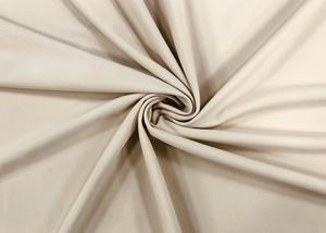 China 200GSM Underwear Fabric / 82% Nylon Light Beige Poly Knit Fabric 150cm wholesale